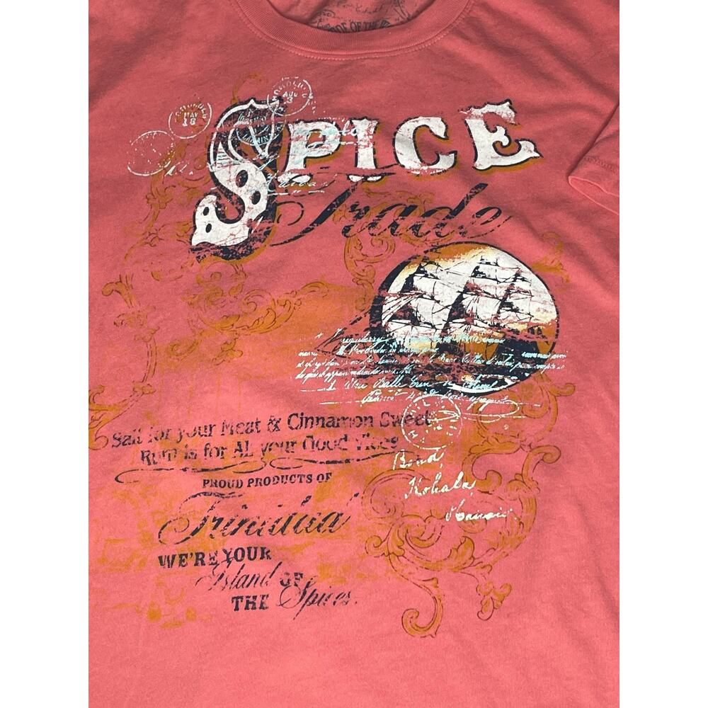 Margaritaville Jimmy Buffett Far Side of World Tour Shirt M Spice Parrot Head - Picture 4 of 11